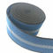 3 élongation élastique du bleu 10%-20% de largeur de la sangle 70mm de sofa de pouce avec les lignes blanches fournisseur
