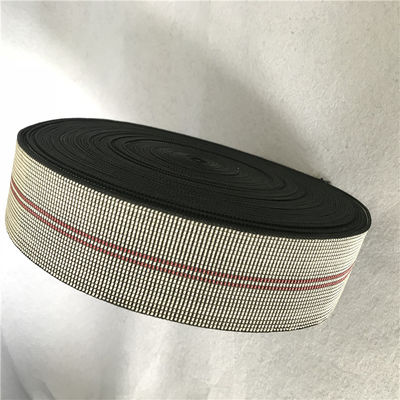 Chine largeur 100% élastique de la ceinture 45mm de sangle de polyester pour le dos de sofa fournisseur