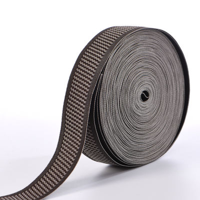 Chine polyester de bord de bande de matelas de 37mm/matériel tissés étroits de nylon/coton fournisseur