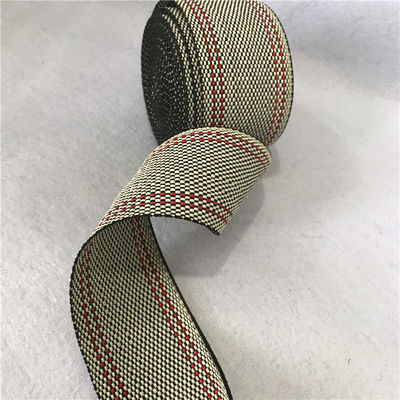 PE d'élongation de 0% remplaçant la couleur adaptée aux besoins du client par largeur de la sangle 9cm de chaise fournisseur